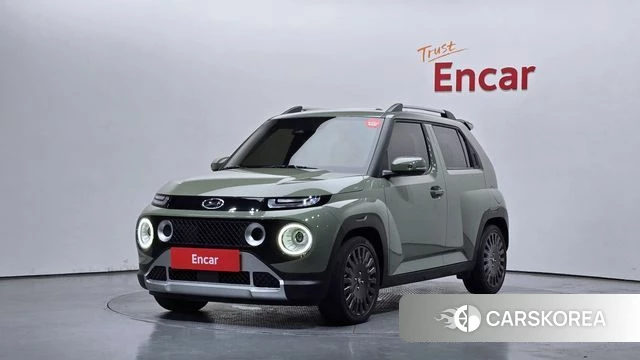 Hyundai Casper 2021 Темно-зеленый из Кореи