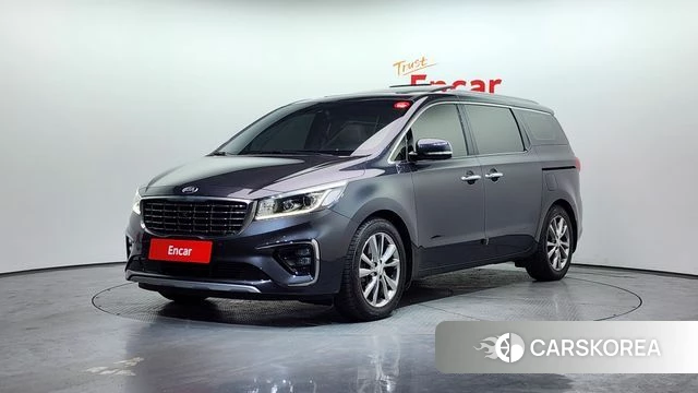 Kia The New Carnival 2018 Черный из Кореи