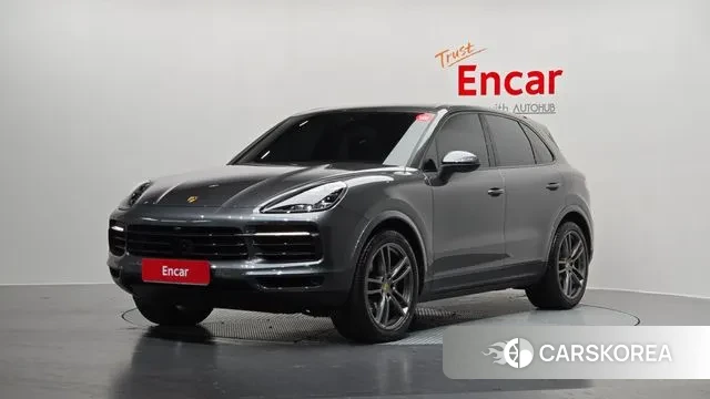 Porsche Cayenne (PO536) 2021 Серый из Кореи