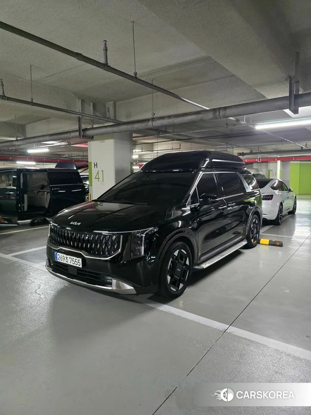 Kia The New Carnival 4th Generation 2024 Черный из Кореи