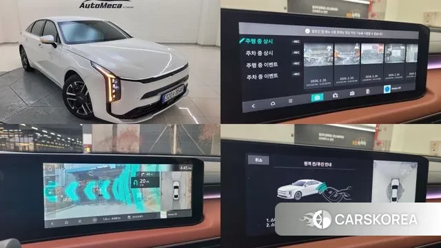 Kia The New K8 2025 Белый из Кореи