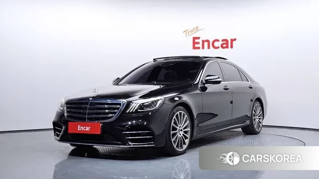 Mercedes-Benz S-Class W222 2018 Черный из Кореи