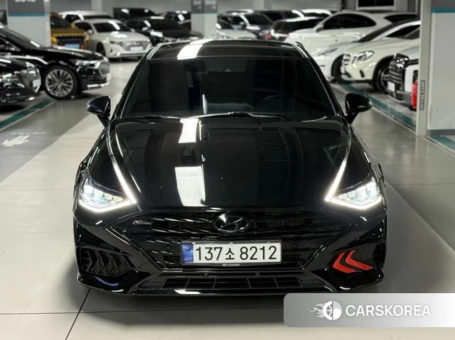 Hyundai Sonata (DN8) 2021 Черный из Кореи