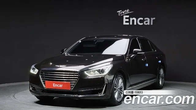 Genesis EQ900 2018 Черный из Кореи