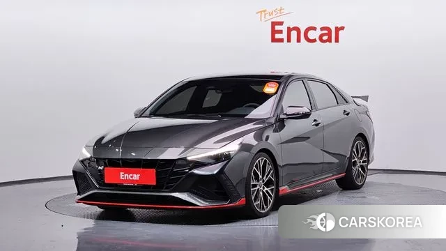 Hyundai Avante (CN7) 2022 Серый из Кореи