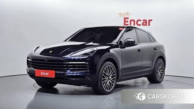 Porsche Cayenne (PO536) 2021 Синий из Кореи