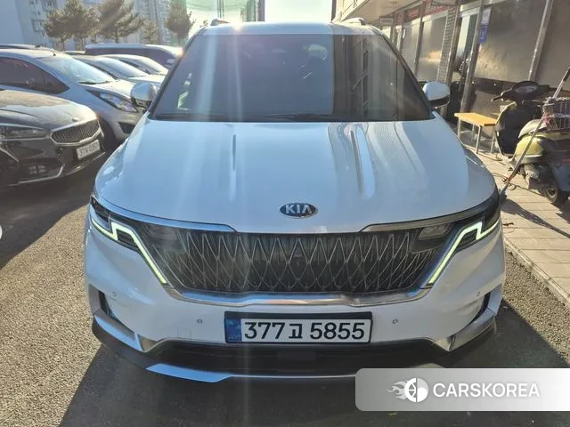 Kia Carnival 4th generation 2021 Белый из Кореи