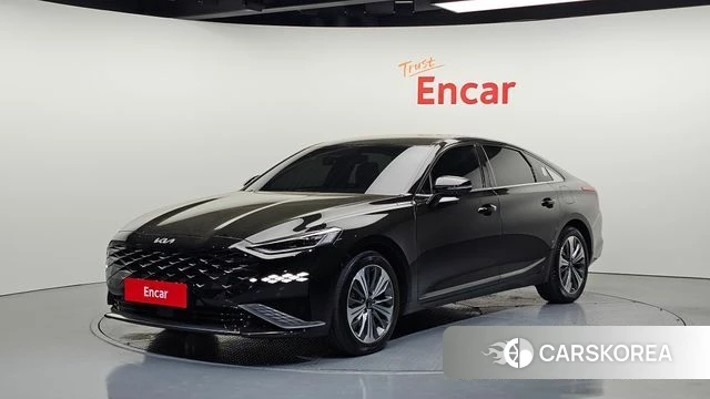 Kia K8 Hybrid 2022 Черный из Кореи