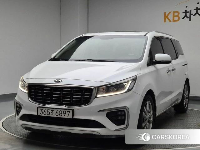 Kia The New Carnival 2019 Белый из Кореи