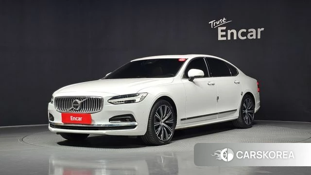 Volvo S90 2022 Белый из Кореи
