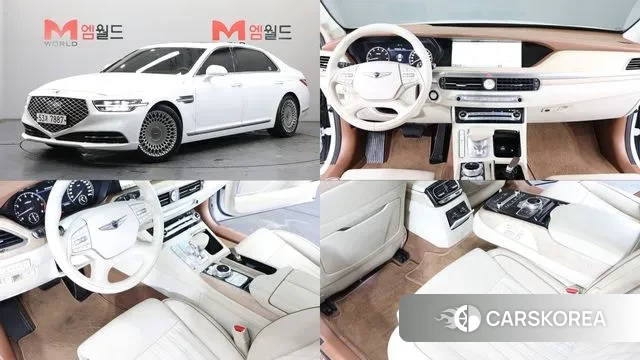 Genesis G90 2019 Белый из Кореи