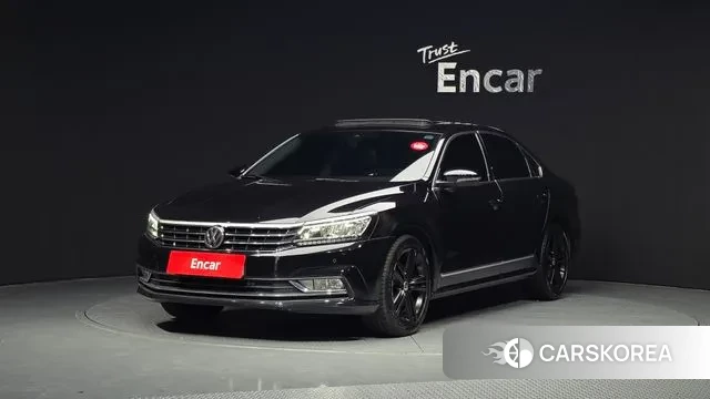 Volkswagen The New Passat 2018 Черный из Кореи