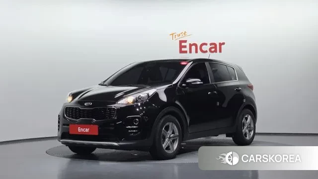 Kia Sportage 4th Generation 2018 Черный из Кореи