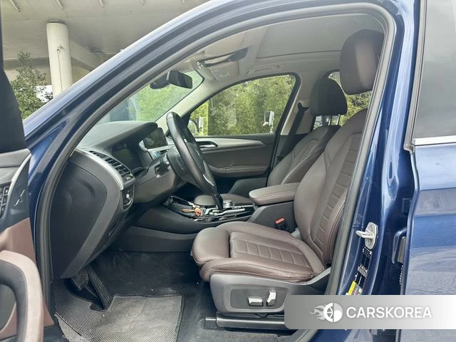BMW iX3 2021 Синий из Китая
