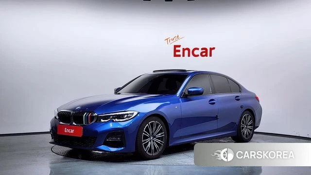 BMW 3 Series (G20) 2021 Синий из Кореи