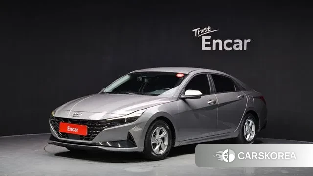 Hyundai Avante (CN7) 2021 Серый из Кореи