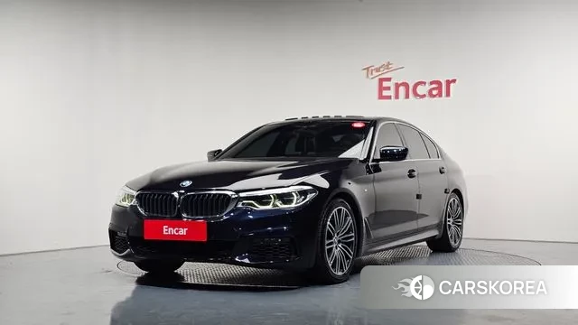 BMW 5 Series (G30) 2020 Синий из Кореи