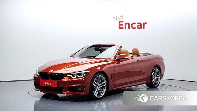 BMW 4 Series (F32) 2020 Оранжевый из Кореи