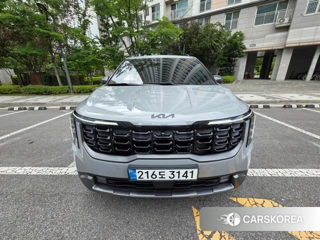 Kia The New Carnival 4th Generation 2025 Серый из Кореи
