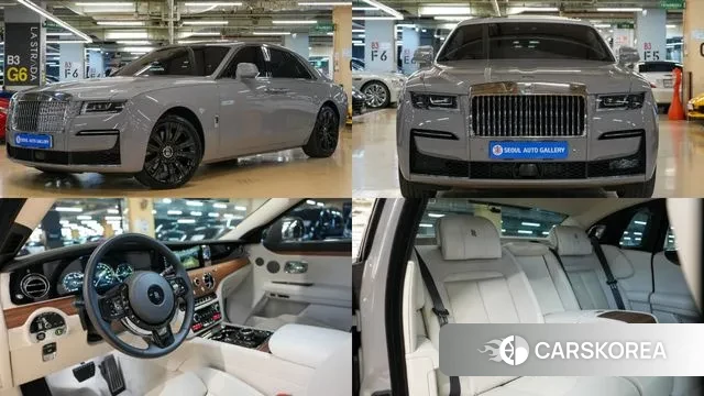 Rolls-Royce Ghost 2nd Generation 2022 Серый из Кореи