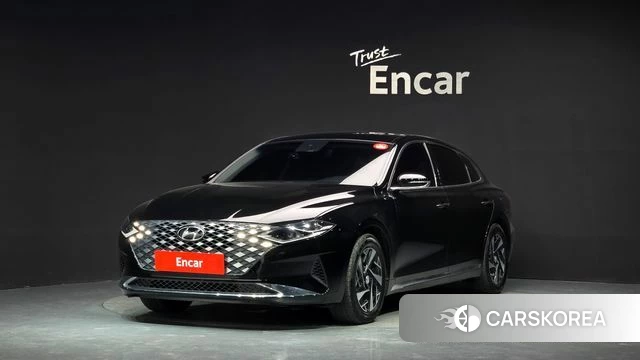 Hyundai The New Grandeur IG Hybrid 2020 Черный из Кореи