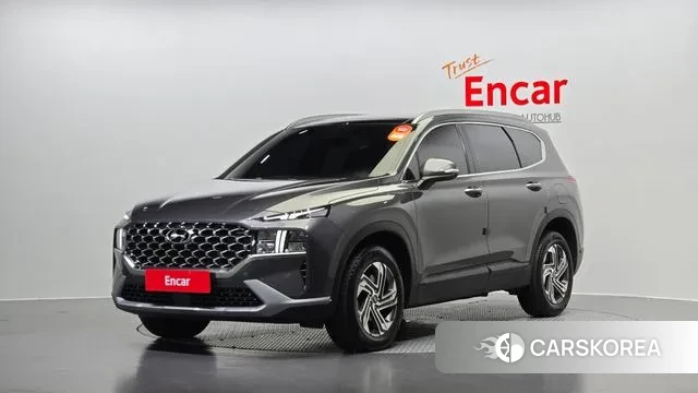 Hyundai The New Santa Fe 2022 Серый из Кореи