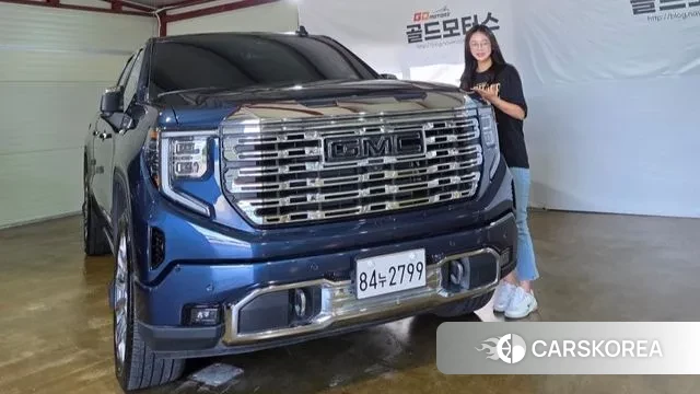 GMC Sierra 2023 Синий из Кореи