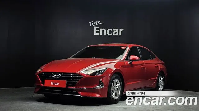 Hyundai Sonata (DN8) 2019 Красный из Кореи