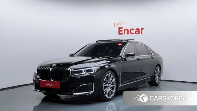 BMW 7 Series (G11) 2020 Черный из Кореи