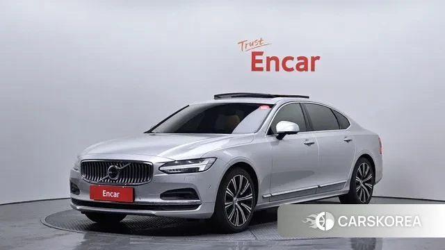 Volvo S90 2021 Серебряный из Кореи
