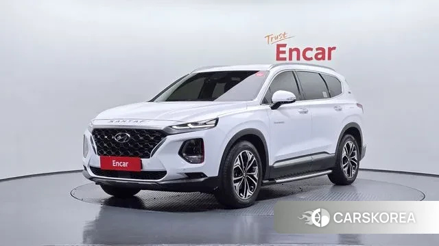 Hyundai Santa Fe TM 2018 Белый из Кореи