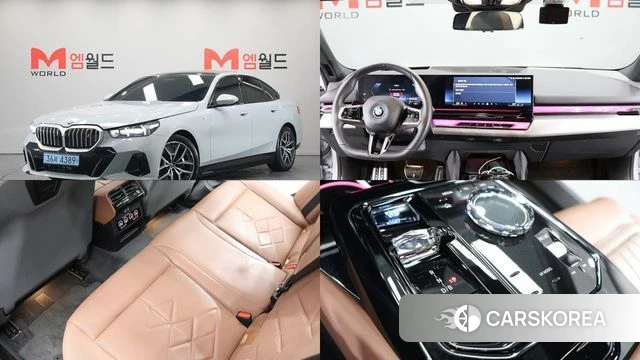 BMW i5 (G60) 2023 Серый из Кореи