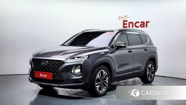 Hyundai Santa Fe TM 2018 Серый из Кореи