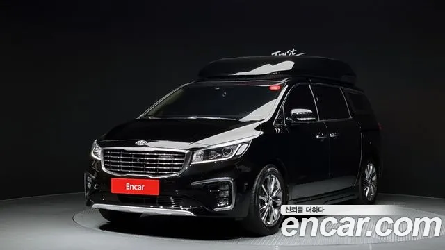 Kia The New Carnival 2019 Черный из Кореи
