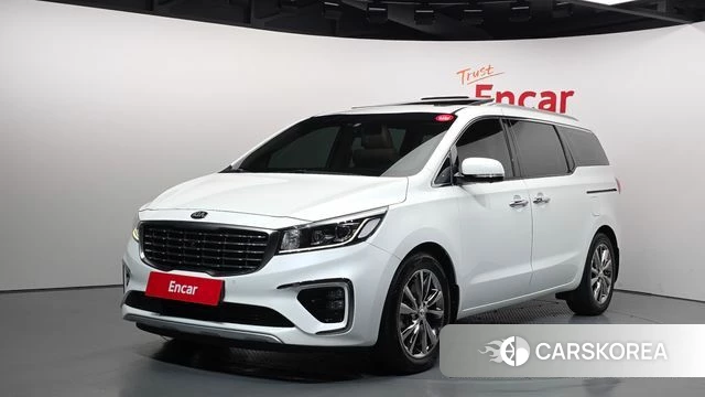 Kia The New Carnival 2018 Белый из Кореи