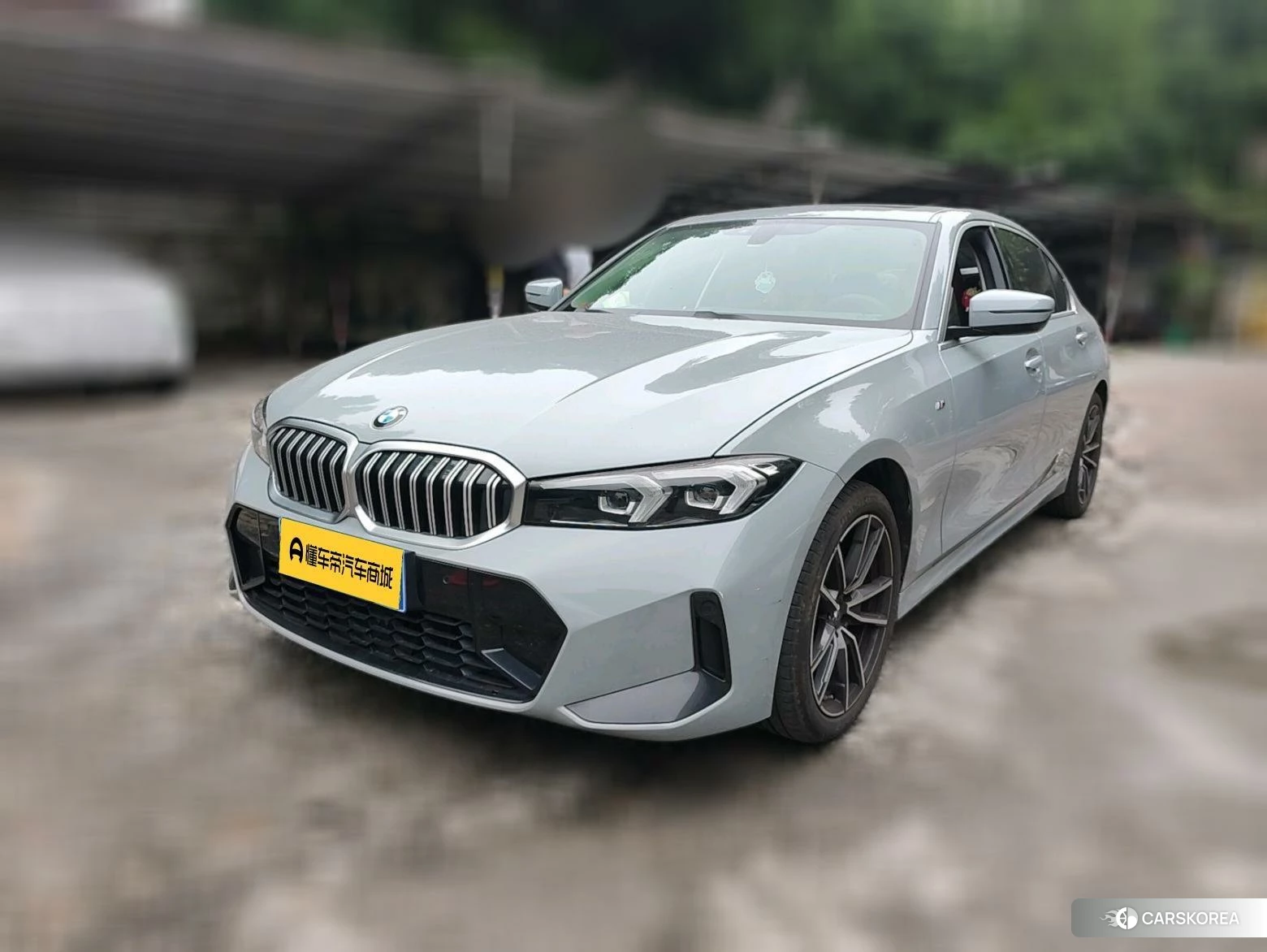 BMW 3 series 2022 Серебристо-серый из Китая