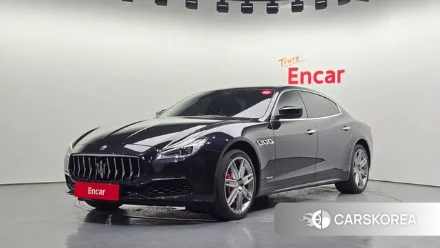 Maserati Quattroporte 2020 Черный из Кореи