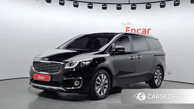 Kia All New Carnival 2018 Черный из Кореи