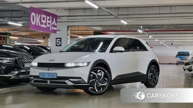 Hyundai Ionic 5 2021 Белый из Кореи