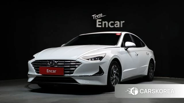 Hyundai Sonata Hybrid (DN8) 2020 Белый из Кореи