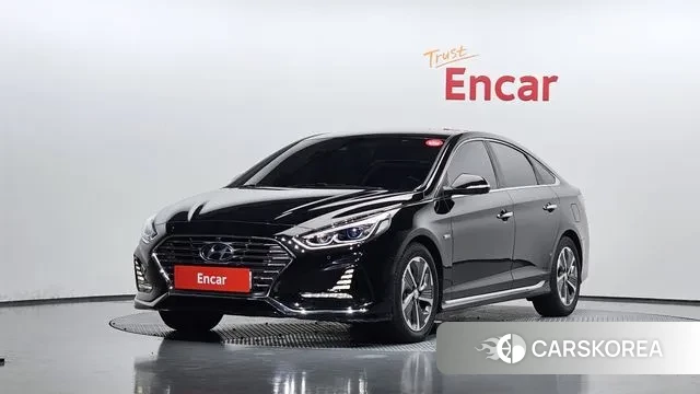 Hyundai Sonata New Rise Hybrid 2019 Черный из Кореи