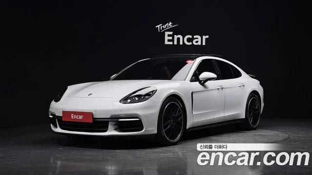 Porsche Panamera (971) 2018 Белый из Кореи