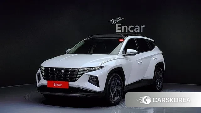 Hyundai Tucson (NX4) 2021 Белый из Кореи