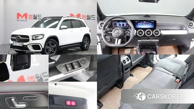 Mercedes-Benz GLB-Class X247 2024 Белый из Кореи