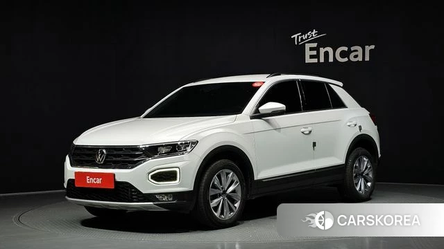 Volkswagen T-Roc 2021 Белый из Кореи