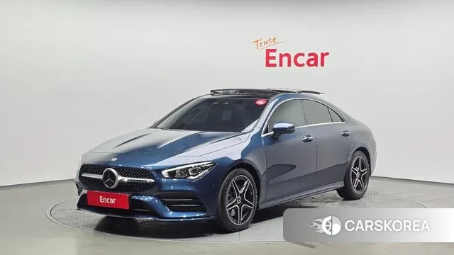 Mercedes-Benz CLA-Class C118 2023 Синий из Кореи