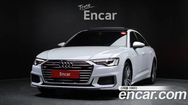 Audi A6 (C8) 2022 Белый из Кореи