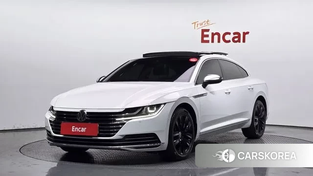 Volkswagen Arteon 2018 Белый из Кореи