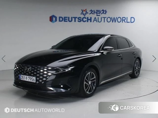 Hyundai The New Grandeur IG 2022 Черный из Кореи