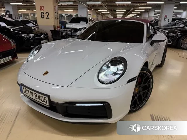 Porsche 911(992) 2020 Белый из Кореи